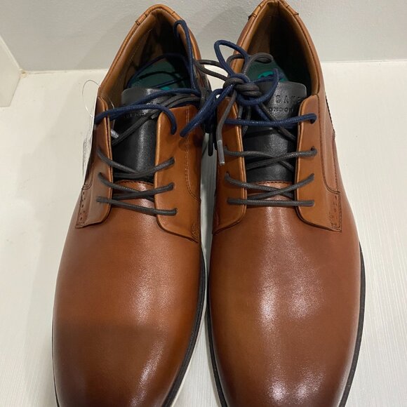 Ted Baker Men's Huxley Oxford Shoe - Brown Size 12 - Picture 2 of 7